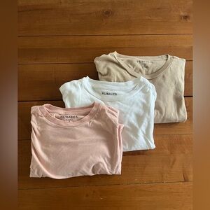 3 men's Pacsun tees